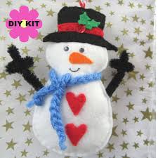 Download Christmas Kit Diy Kit Snowman Kit Gift For Her Craft Kit Christmas Decorations Snowman Decoration By The Snowman Decorations Christmas Crafts Diy Crafts PSD Mockup Templates