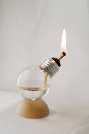Unique Mini Oil Lamps Made From Recycled Light Bulbs Lampada A Olio Luce Fai Da Te Lampadina