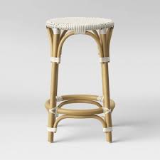 If you have any questions about your purchase or any other dining chairs for sale, our customer service representatives are here to help.whether you just want to buy a white paris pe rattan outdoor cafe. Perry Rattan Backless Woven Counter Height Barstool Cream Threshold Target
