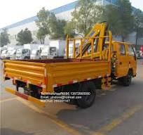 New JMC 3 Ton Double Cabin Boom Truck Crane - Telescopic ...