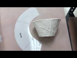 Share to edmodo share to twitter share other ways. How To Make A Conical Pattern Or Template For Slab Forming In Clay Youtube