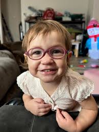 Today seemed like a good day to try out Elsie's sunglasses…. She didn't  think so! 😎🎀