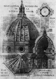 Santa Maria Del Fiore Cupola Schematic Plan And View Eugene Duchesne Moyen Age E Renaissance Architecture Architecture Drawing Architecture Concept Drawings