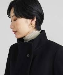 ドラマ着用/定番人気]Super100ウールビーバースタンドカラーコート （その他アウター）｜MICHEL KLEIN