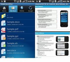 Pdf, ms office (word, excel, powerpoint), rtf, txt, html, jpg, gif, png and bmp. Thinkfree Office Mobile Androidworld Ver Mas