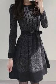 Vintage Long Sleeve Rhombus Printed High Waist Ball Gown Dress For Women Fashion Elegant Outfit Womens Dresses