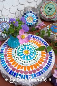 Mosaik Bine Brandle Mosaik Diy Mosaikgarten Mosaik