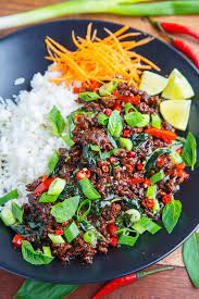 20 Minute Thai Basil Beef Recipe Tasty Thai Beef Recipes Thai Basil Beef Recipe