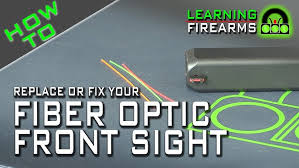 Thought i would share my personal method of removing and installing fixed sights on guns without buying a dedicated sight pusher. Dovetail Front Sight Replacement Install Fiber Optic Front Sight Youtube