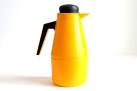 Vintage Yellow June Carafe Thermos Pitcher Made By Vintagerescuer 18 00 Vintage Yellow Carafe Vintage