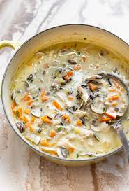 Leftover Turkey Wild Rice Soup Salt Lavender