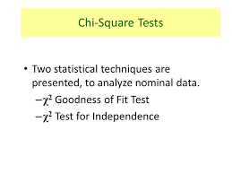 Lecture 14 Goodness Of Fit And Chi Square Ppt Download