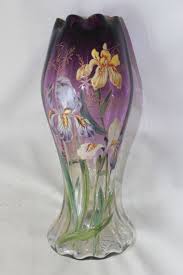 Legras Montjoye Legras Glass Vase Glass Vase Vase Glass
