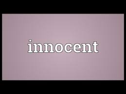 Innocent Meaning Youtube