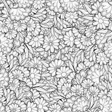 There are a variety of coloring pages for adults, but such categories as. Pattern With Abstract Flowers Coloring Book Page For Adult Royalty Free Cliparts Vectors And Stock Illustration Image 50537534