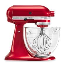 design series stand mixer with glass
