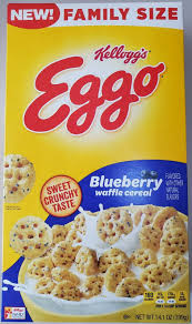 1.5 g sat fat (8% dv); . New Kellogg S Eggo Blueberry Waffle Flavored Cereal 14 1 Oz Family Size Box Worldwide Shipping In 2021 Blueberry Waffles Flavors Cereal