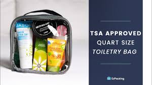 Schnelle lieferung, kostenlose beratung, attraktive preise. What Items Are Allowed In My Tsa Approved Clear Toiletry Bag 2020 Upd Ezpacking Inc