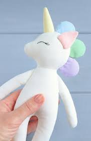Pdf Unicorn Sewing Pattern Tutorial Diy Unicorn Doll Soft Etsy Diy Unicorn Doll Unicorn Doll Stuffed Animal Patterns
