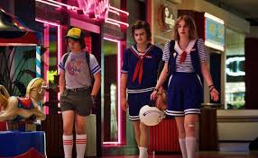 The stranger things opening titles and fonts mimic the film grain and look of 1980's television series opening credits. Stranger Things 3 A Guide To The Major Pop Culture References The New York Times
