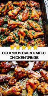 Http Findally Co Wp Content Uploads 2020 01 Delicious Oven Baked Chicken Wings Jpg Chicken Wing Recipes Yummy Chicken Recipes Easy Chicken Wing Recipes