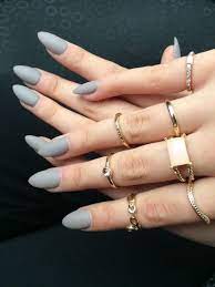 Absolutely Love This X Grey Acrylic Nails Winter Nails Acrylic Fall Acrylic Nails