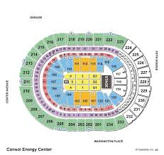 Consol Energy Center Seating View Ppg Paints Arena Seating