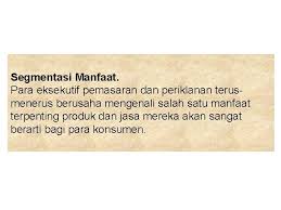 We did not find results for: Dasar Segmentasi Pasar Pertama Dalam Menyusun Strategi Segmentasi