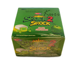 Nuclear strike nuclear bombs kwaśne cukierki rozpuszczalne 15g x 21szt. Shock 2 Jablkowe Kwasne Gumy Balonowe Z Sokiem 100szt