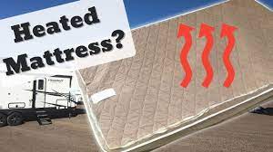 They include but are not limited to the following made specifically for a camper trailer or motor home, this mattress does fit most mobile bed frames. What S Inside A Heated Rv Mattress Youtube