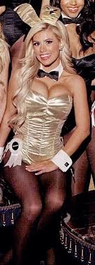 Sold at Auction: Playboy Archive |Ashley Doris and Madisyn Shipman Gold  Lame Bunny Costume