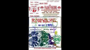 Bocoran 2d Fajar Pakong 888 Hari Ini Youtube