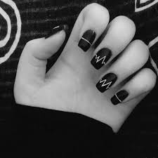 Resultado De Imagen Para Unas Negras Tumblr Valentines Nail Art Designs Valentines Nails Valentine Nail Art