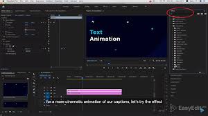 In the media browser, navigate to your after effects project and continue navigating within the project file until you find the text layer. How To Add Customize And Animate Text In Premiere Pro Easyedit Pro