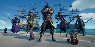 The kraken set is a purple, blue and orange coloured cosmetic set in sea of thieves. Sea Of Thieves Release Notes