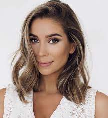 Medium Length Medium Hairstyles Medium Hairstyles 2019 Shoulder Length Hair Short Wavy Hair Brown Eyes Blonde Hair Medium Hair Styles