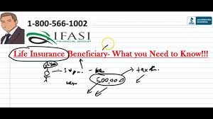 Group life & accident insurance. Life Insurance Beneficiary Life Insurance Beneficiaries Explained Youtube