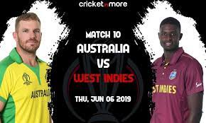 Wi vs aus world cup 2019. World Cup 2019 Mighty Aussies To Face Stern Windies Test On Cricketnmore