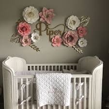 Daisy Baby Name Sign Floral Name Sign Nursery Decor Etsy In 2020 Baby Name Signs Nursery Decor Nursery Wall Decor