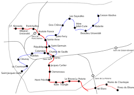 Die U Bahn Von Rennes Ist Ein Aus Einer Einzigen Linie Bestehendes Bahnnetz Das Die Stadt Rennes In Der Bretagne Frankreic Brittany France Metro Map Rennes