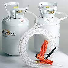 Spray foam insulation diy kits. Tiger Foam Slow Rise 200 Bd Ft Spray Foam Insulation Kit Amazon Co Uk Diy Tools