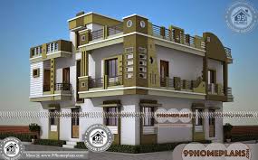 New Style Kerala Homes With Two Story Homes With Balcony Having 2 Floor 4 Total Bedroom 4 Tota Small House Elevation Design Kerala House Design Kerala Houses