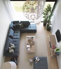 Birds Eye View Of A House With Furniture A Birds Eye View Of A Living Room Furniture By Calligaris Available At Hold I Rectangle Living Room Rectangular Living Rooms Minimalist Living Room Apartment