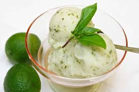 Sorbet Basilic Et Citron Au Thermomix Recette Thermomix Sorbet Recette Sorbet Thermomix Recette