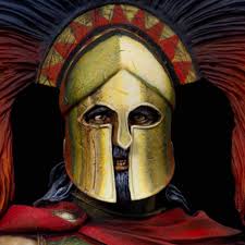 Young miniatures Spartan 480 B.C. painting