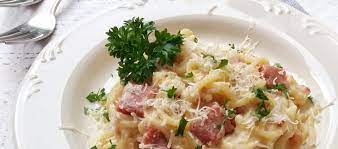 Spaghetti Carbonara Gurih Creamy Lezat Ekonomis Resep Resepkoki Recipe Oregano Pasta Tumis