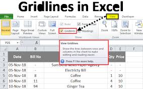Disable the check box show page breaks. Gridlines In Excel How To Add And Remove Gridlines In Excel