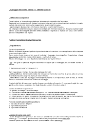 Determinare il campo elettrostatico nello spazio esterno ai piani e nelle intercapedini tra i piani. Appunti Di Linguaggi Del Cinema Girolamo Gianneri Docsity