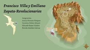 Casasola los retrató en la sede de gobierno. Francisco Villa Y Emiliano Zapata Revolucionarios By Veronica Nunez