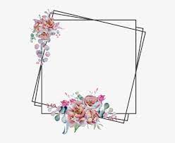 Clematis drawing stock illustrations vector bouquet with outline purple clematis or traveller's joy ornate flower bunch, bud and green leaves isolated on white background. Wreath Watercolor Flower Watercolor Watercolor Drawing Picture Frame Png Image Transparent Png Free Download On Seekpng